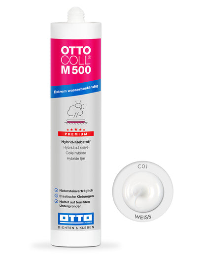 OTTOCOLL® M 500 – Premium-Hybrid-Klebstoff - 310 ml - ausreichend für 2 m²