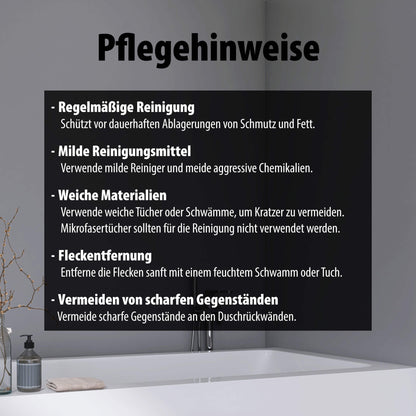 Duschrückwand Hellgrau – Zeitloses Design für moderne Badezimmer