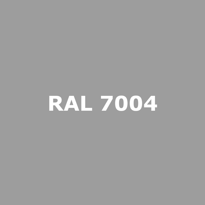 Musterbeispiel RAL 7004 - Hellgrau
